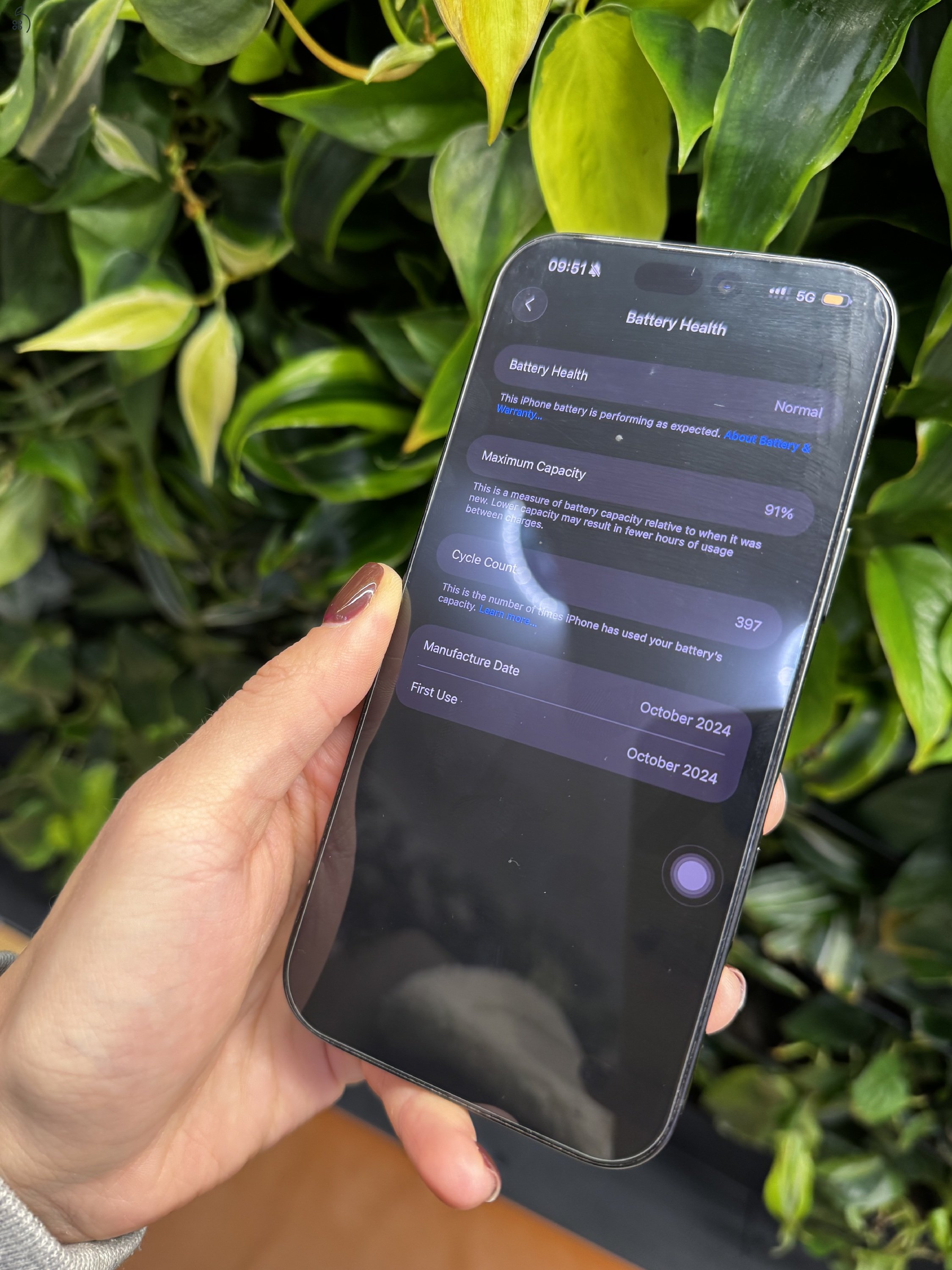 iPhone 16 Pro Max 256 gb Titanium Black