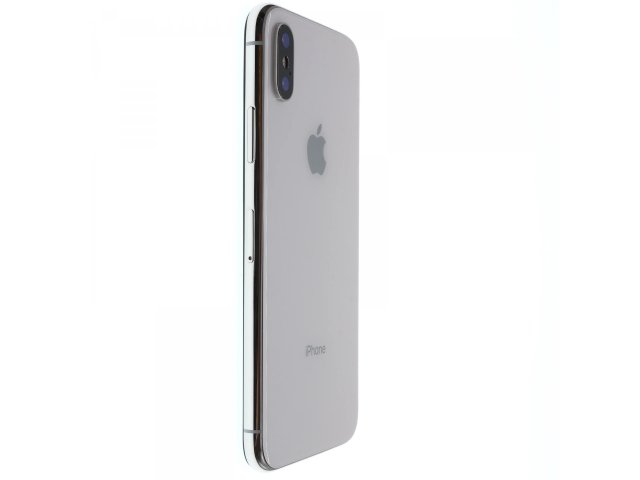 Apple iPhone X 64 GB Silver 100%