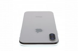 Apple iPhone X 64 GB Silver 100%
