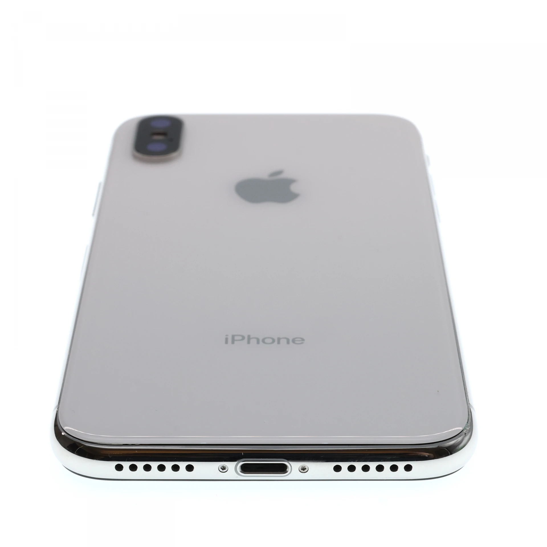 Apple iPhone X 64 GB Silver 100%