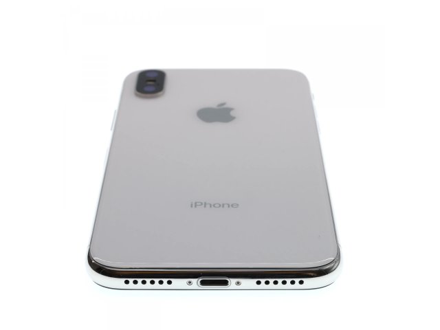 Apple iPhone X 64 GB Silver 100%