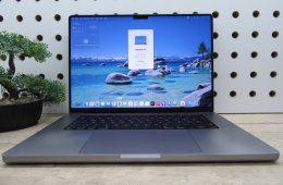 AKCIO!!!!!Apple MacBook Pro 16” (2021, M1 Max) – Liquid Retina XDR + ProMotion 120 Hz, brutál erő – 32 GB RAM – 500 GB SSD – Használt, megkímélt – ~81% akku – 3 hónap garancia