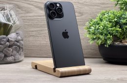 Hibátlan iPhone 15 Pro Max Black Titanium 256GB 2 ÉV Garanciával Számlával 90% Akku