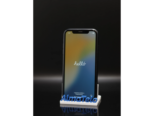 Apple iPhone XR 128 GB Black 100% akku - 12 HÓ GARANCIA