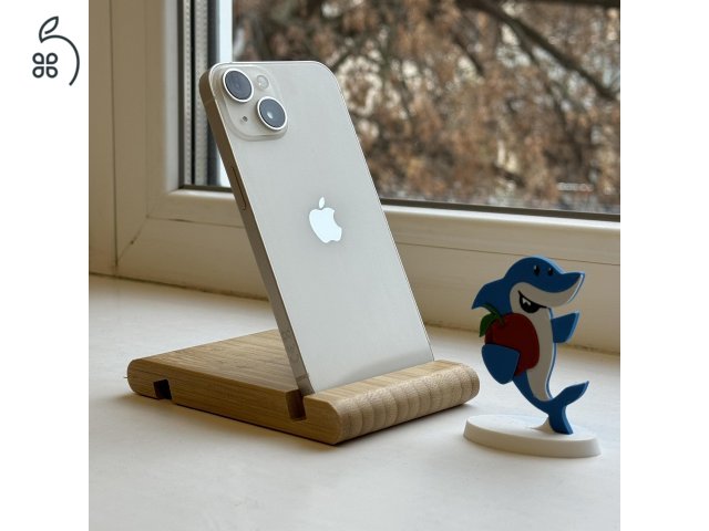 HIBÁTLAN iPhone 14 256GB Starlight -1 ÉV GARANCIA - Kártyafüggetlen, MS3799