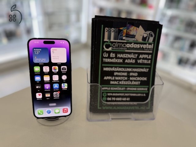 iPhone 14 Pro Max 256GB Vodafone/1-3 hónap gar./Akku 83%/p4541