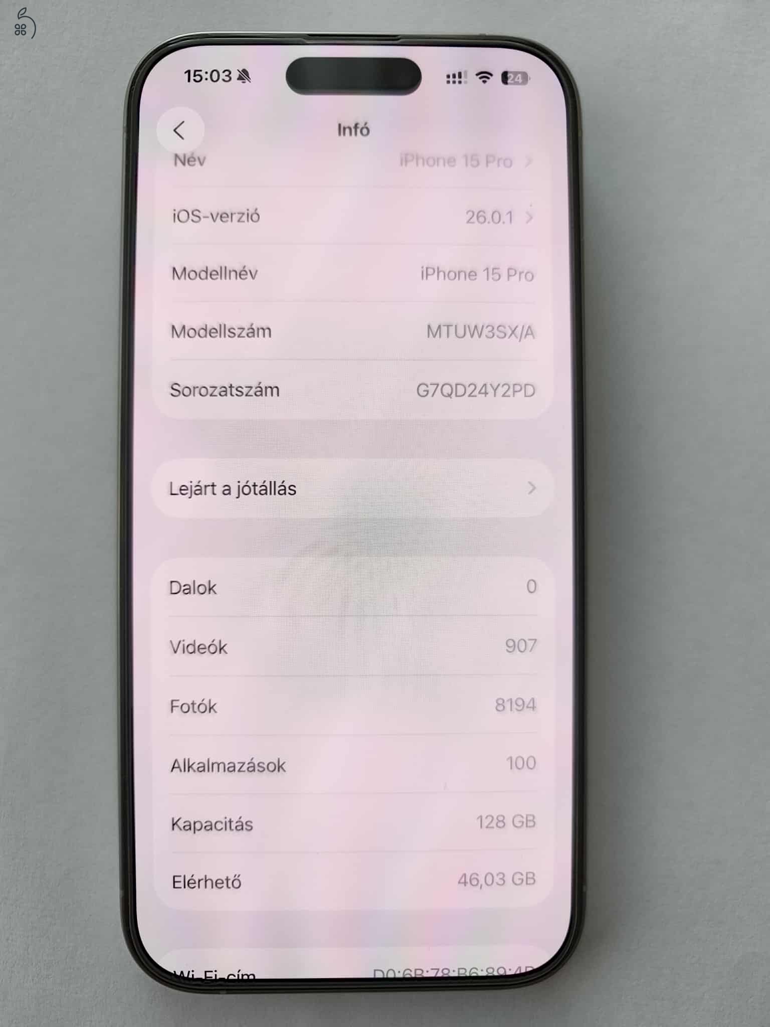 Iphone 15 Pro 128gb