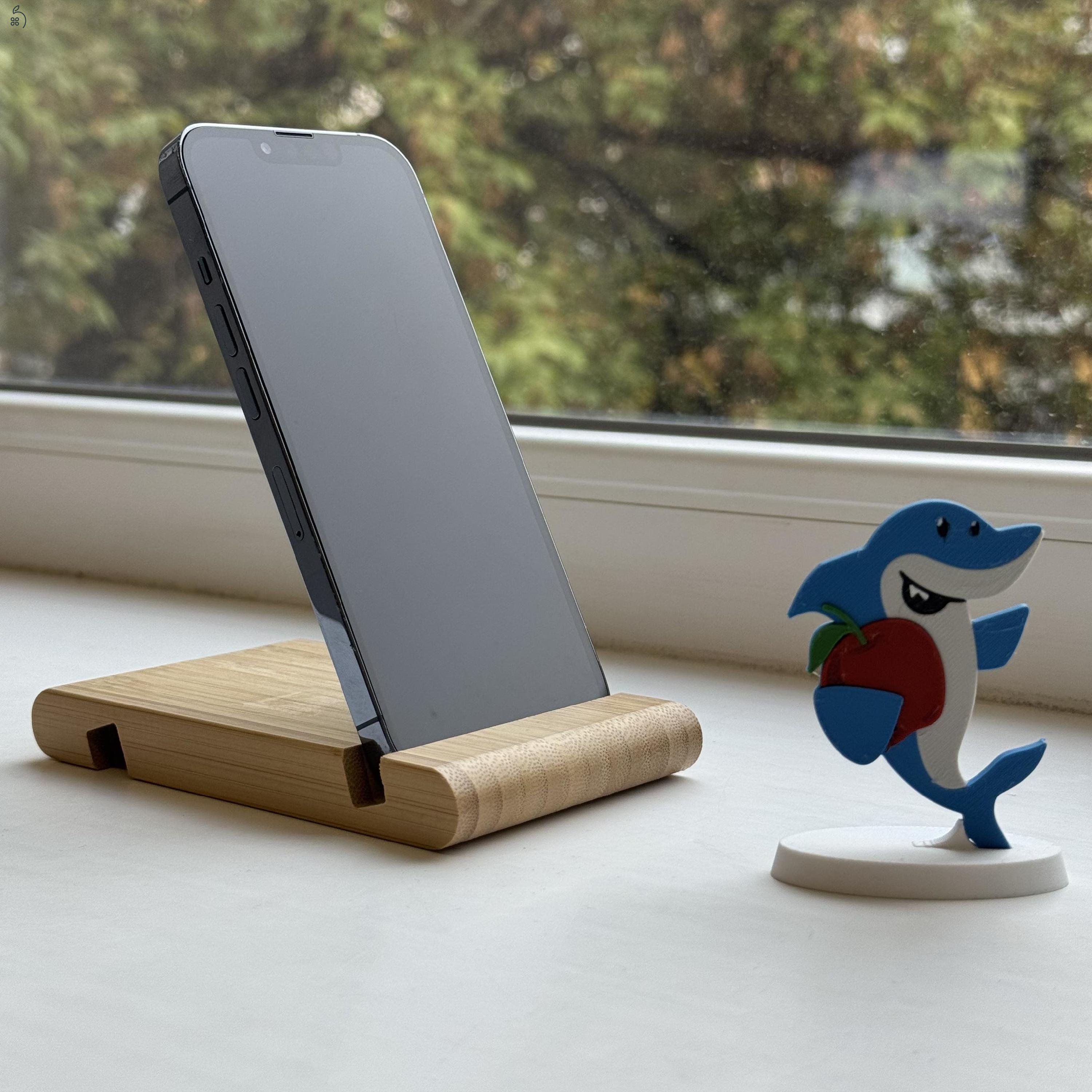 GYÖNYÖRŰ iPhone 13 Pro 256GB Sierra Blue -1 ÉV GARANCIA - Kártyafüggetlen, MS3360 