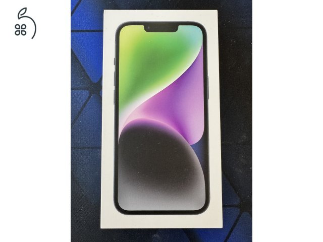iPhone 14 új, bontatlan 256 GB Midnight (fekete)