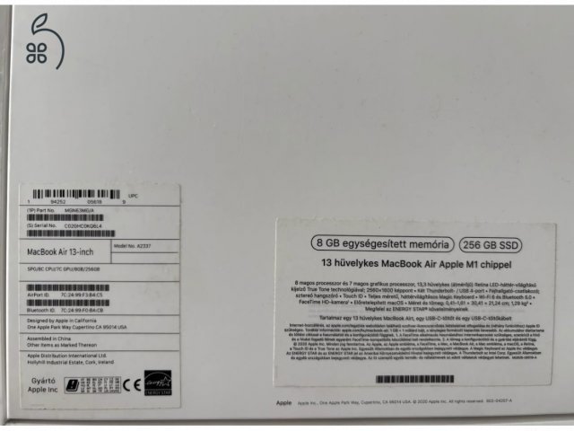 APPLE MacBook Air 2020 13