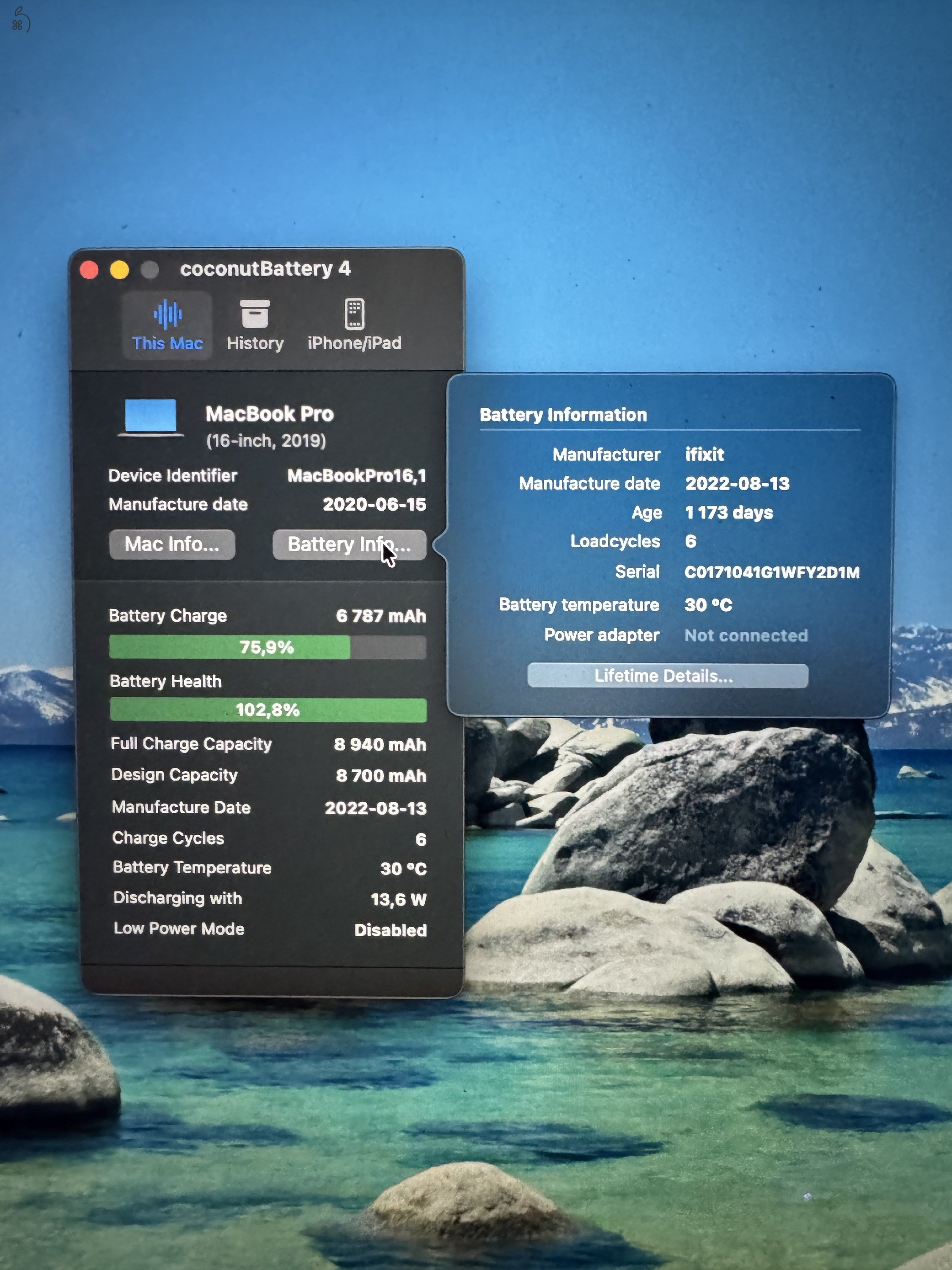 Macbook Pro 2019 1 TB