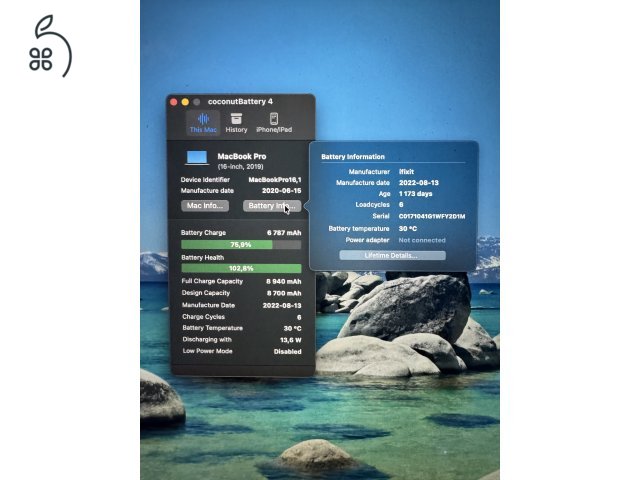 Macbook Pro 2019 1 TB