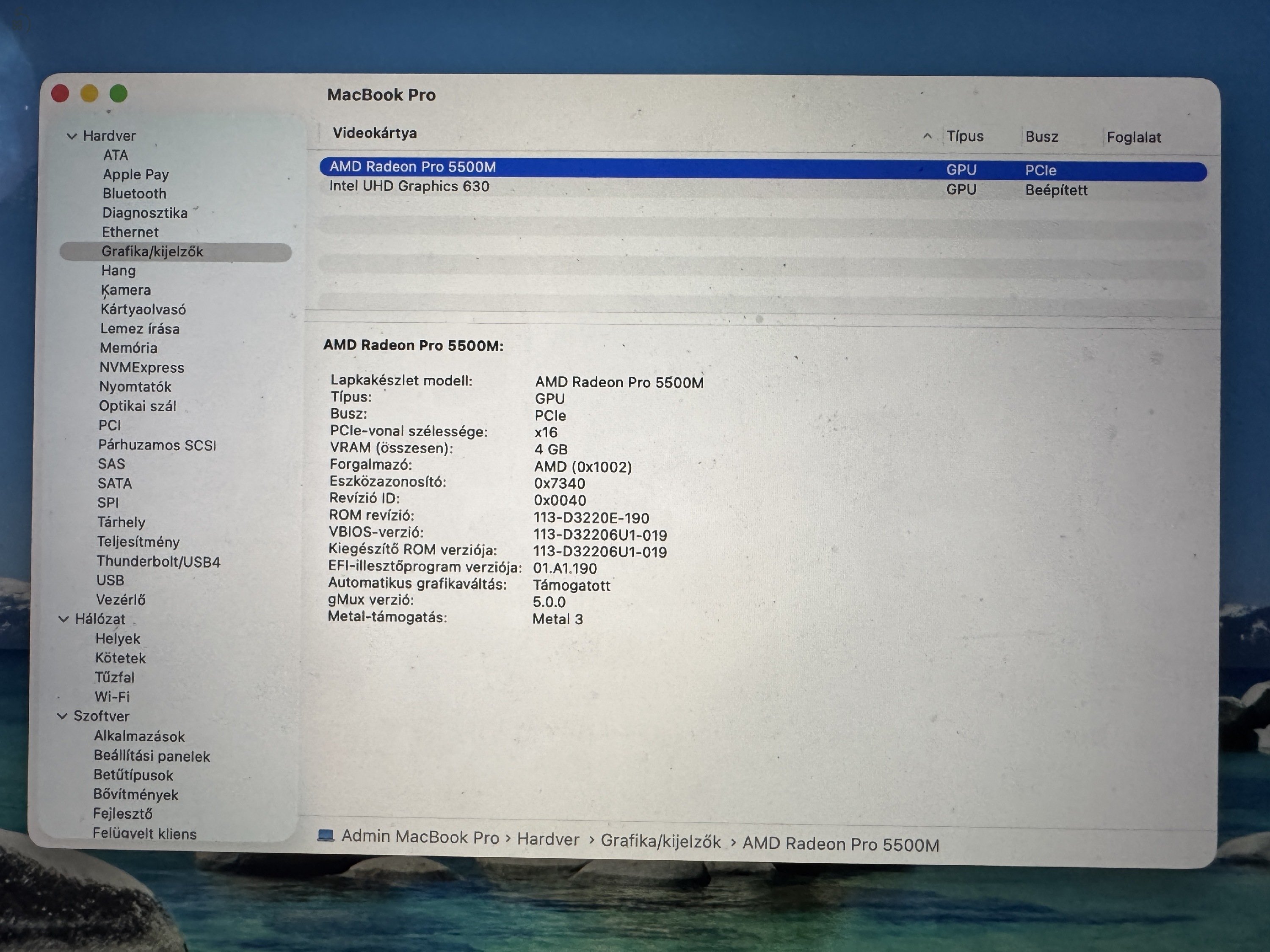 Macbook Pro 2019 1 TB