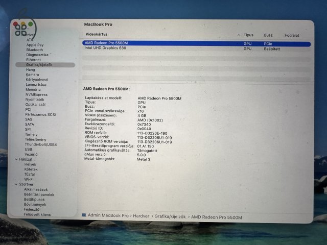 Macbook Pro 2019 1 TB