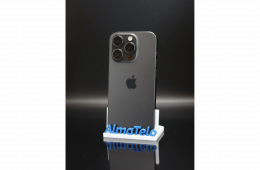 Apple iPhone 15 Pro 256 GB Black Titanium 100% akku - 12 HÓ GARANCIA