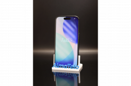 Apple iPhone 15 Pro 256 GB Black Titanium 100% akku - 12 HÓ GARANCIA