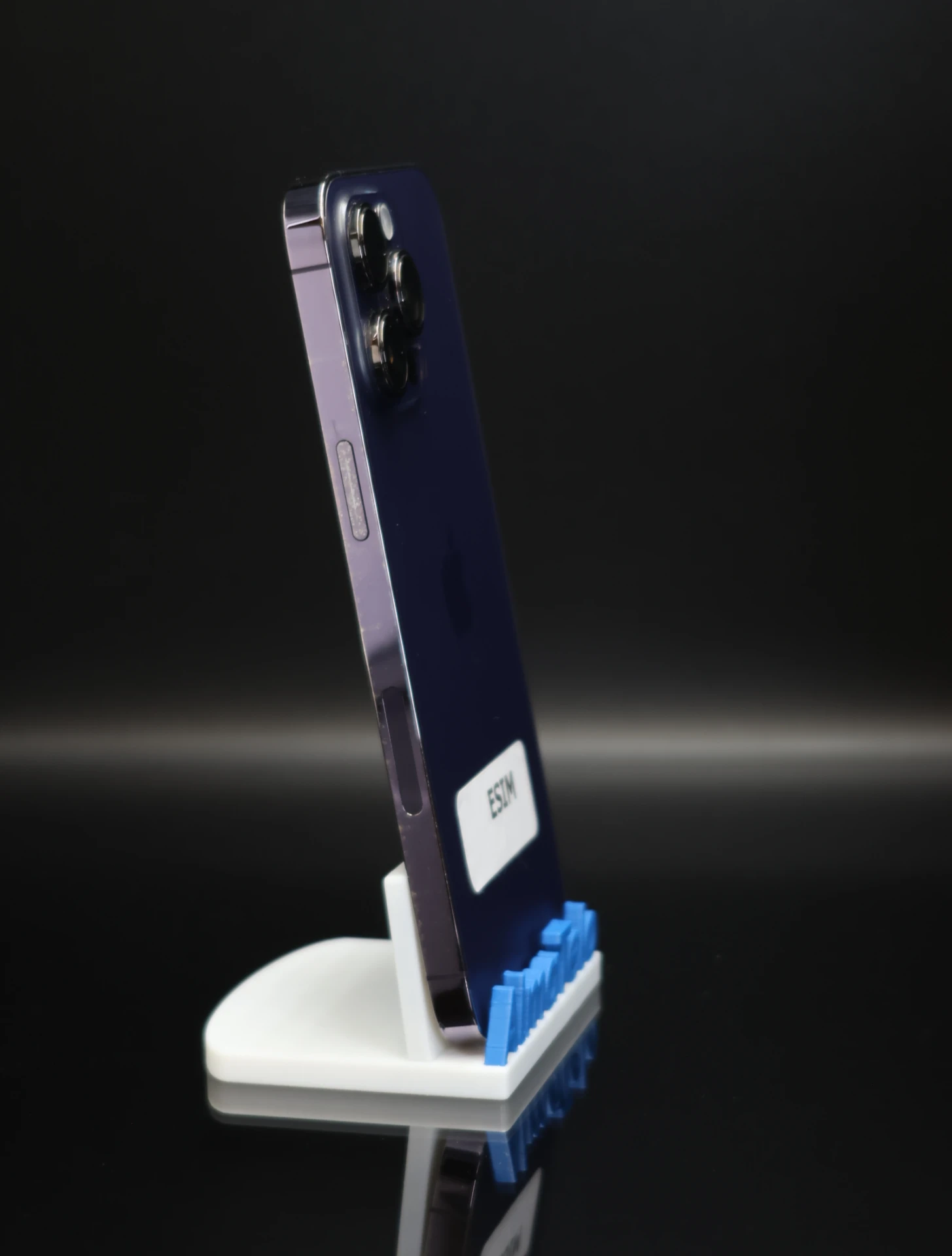 Apple iPhone 14 Pro Max eSIM 256 GB Deep Purple 100% akku - 12 HÓ GARANCIA