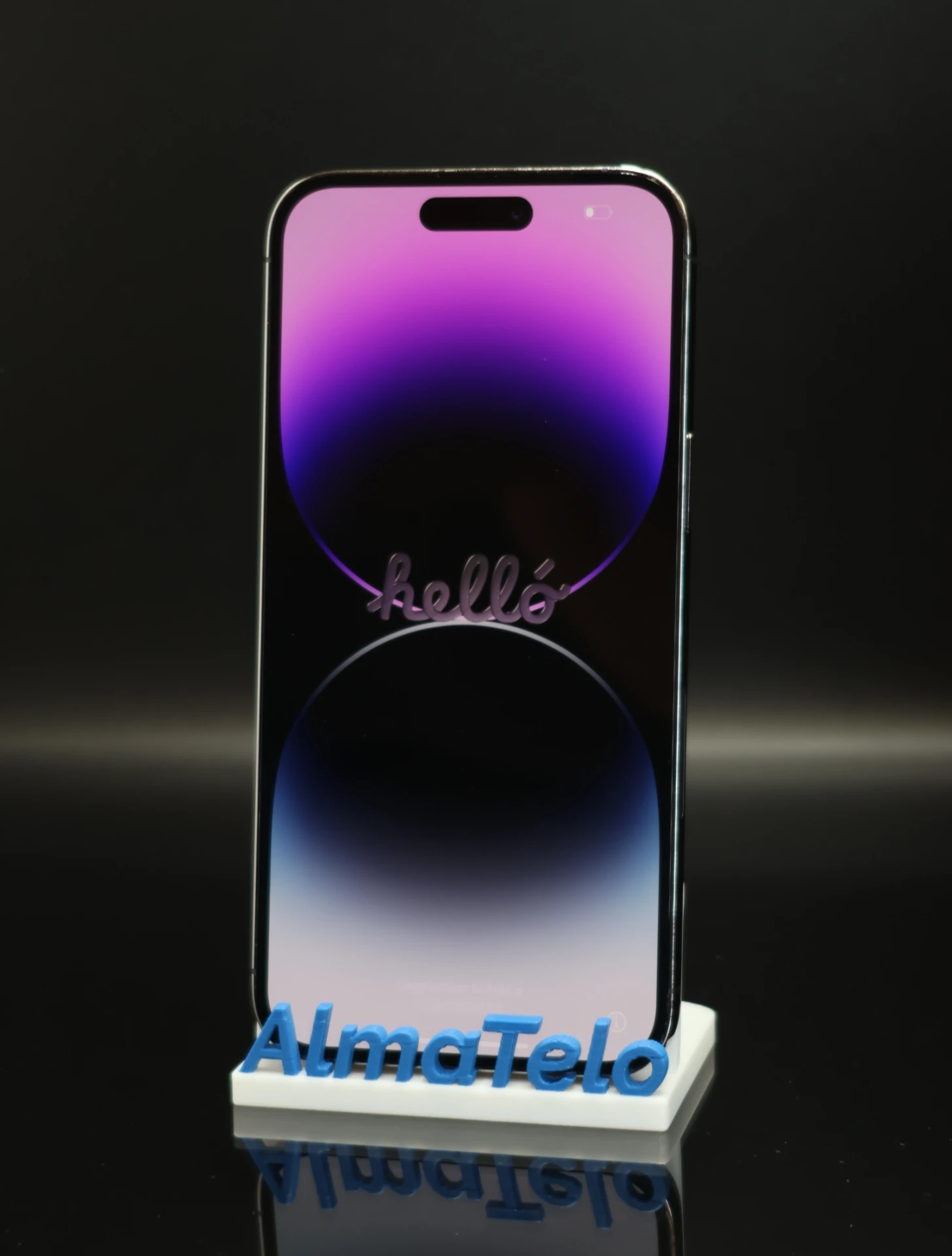 Apple iPhone 14 Pro Max eSIM 256 GB Deep Purple 100% akku - 12 HÓ GARANCIA