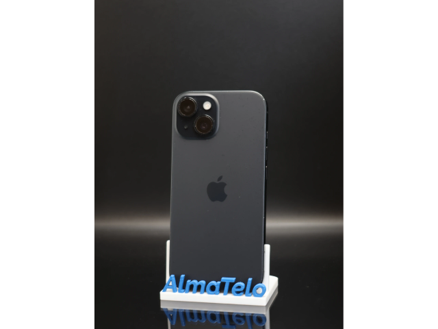 Apple iPhone 15 128 GB Black 100% akku - 12 HÓ GARANCIA