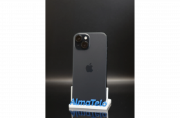 Apple iPhone 15 128 GB Black 100% akku - 12 HÓ GARANCIA