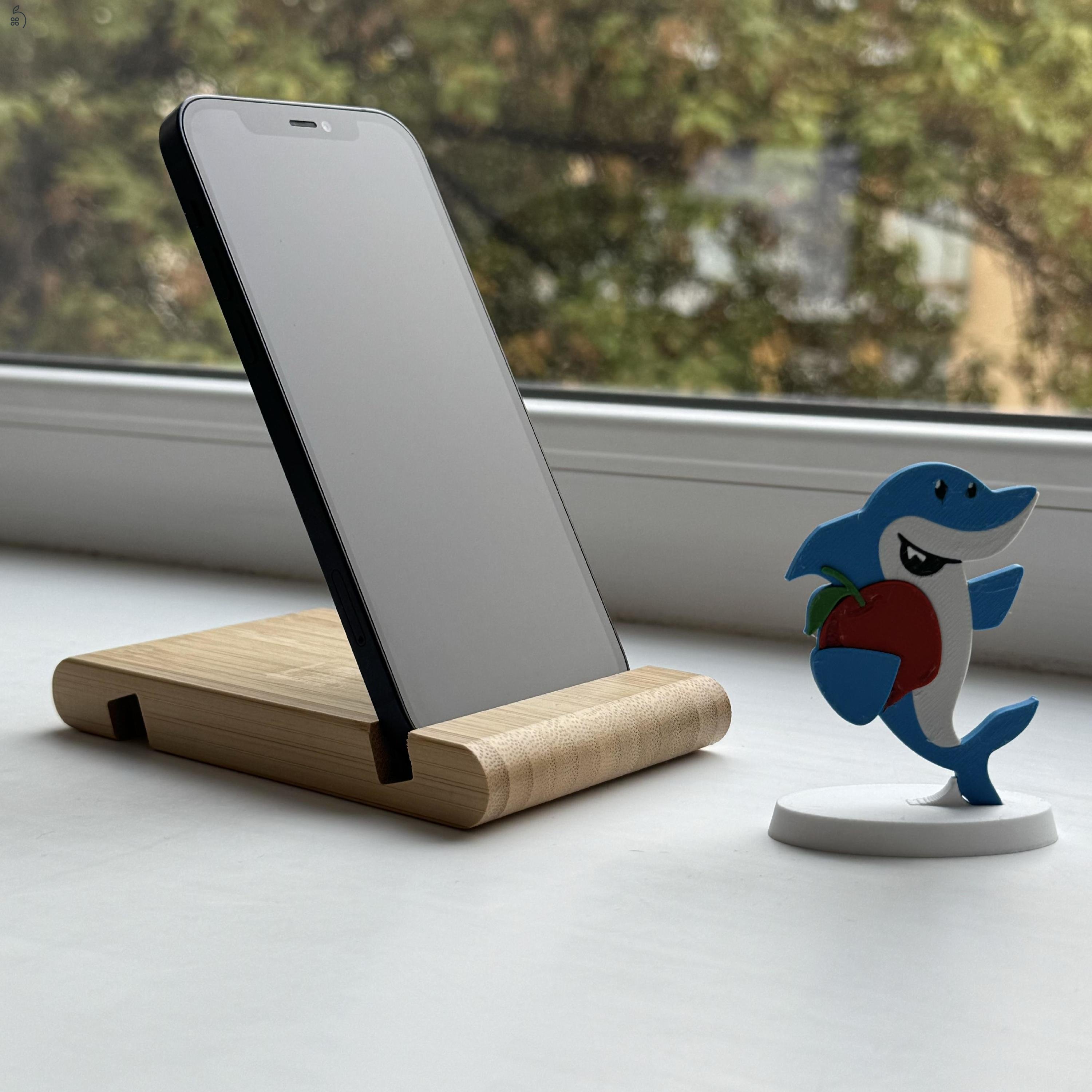 GYÖNYÖRŰ iPhone 12 64GB Black -1 ÉV GARANCIA - Kártyafüggetlen, MS3654