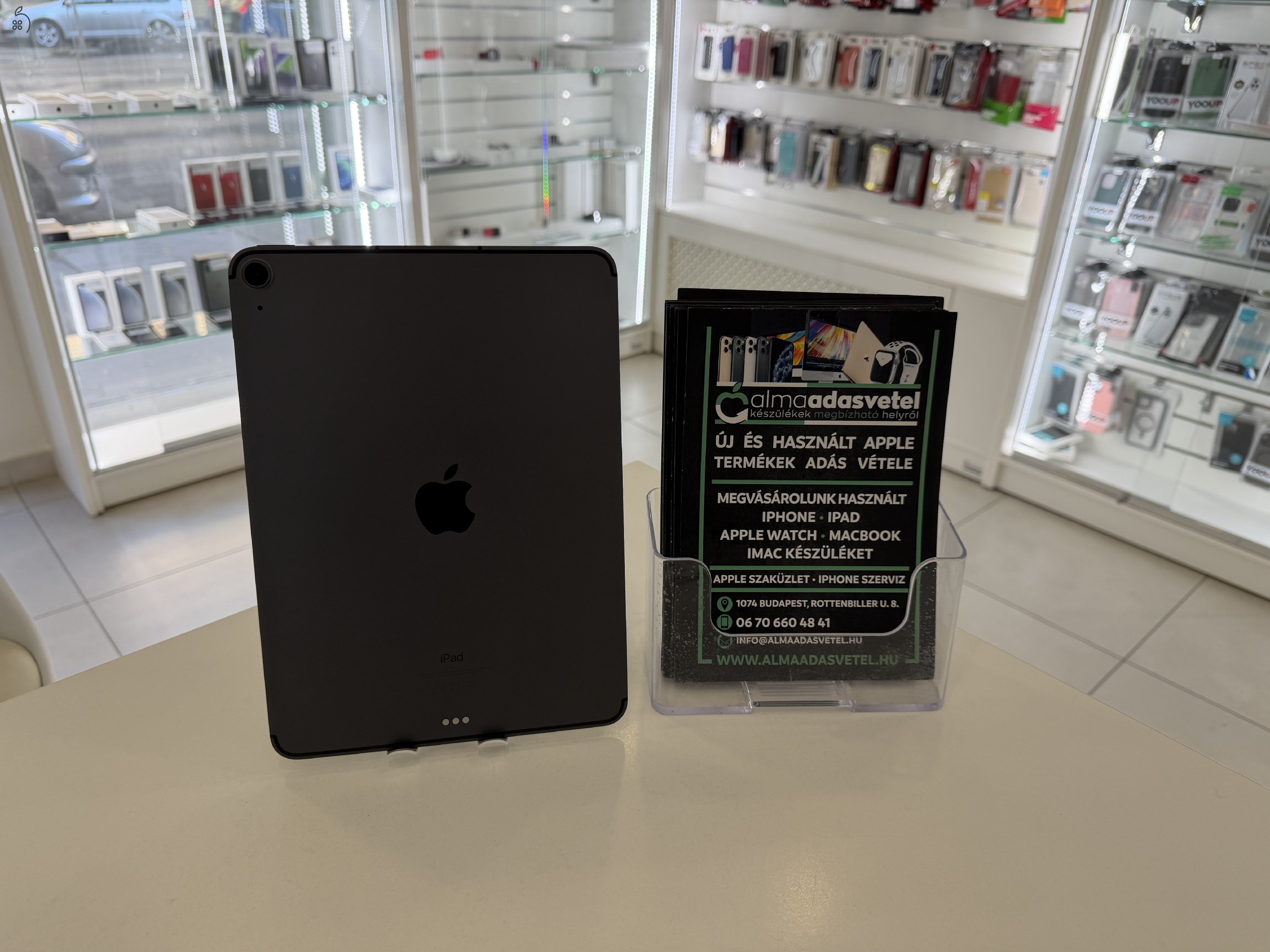 iPad Air 4 64GB Cellular Újszerű/1-3 hónap gar./Akku 89%/p4551