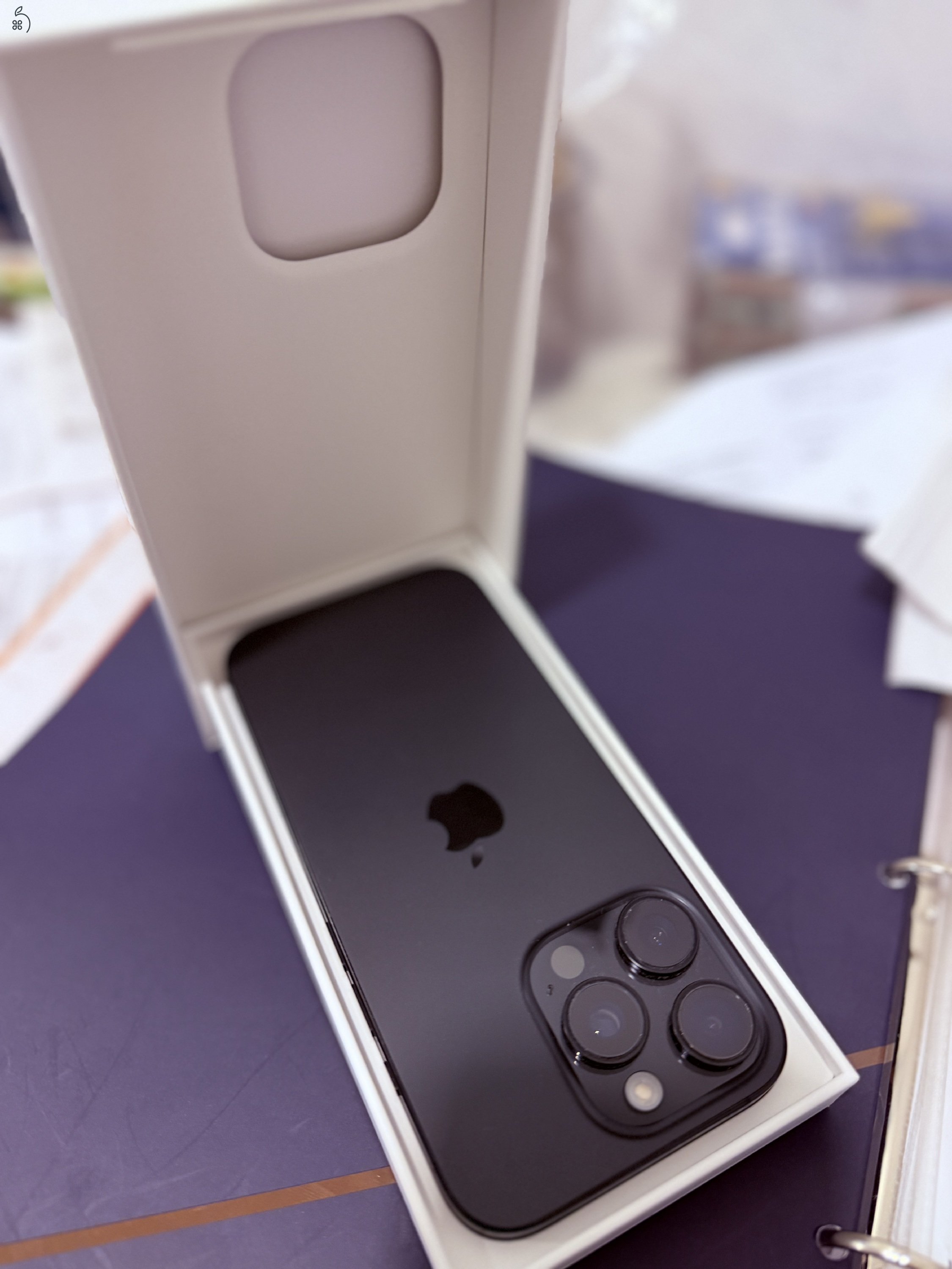 Iphone 16 Pro Black, 128 Gb, Makulátlan, 97% akku