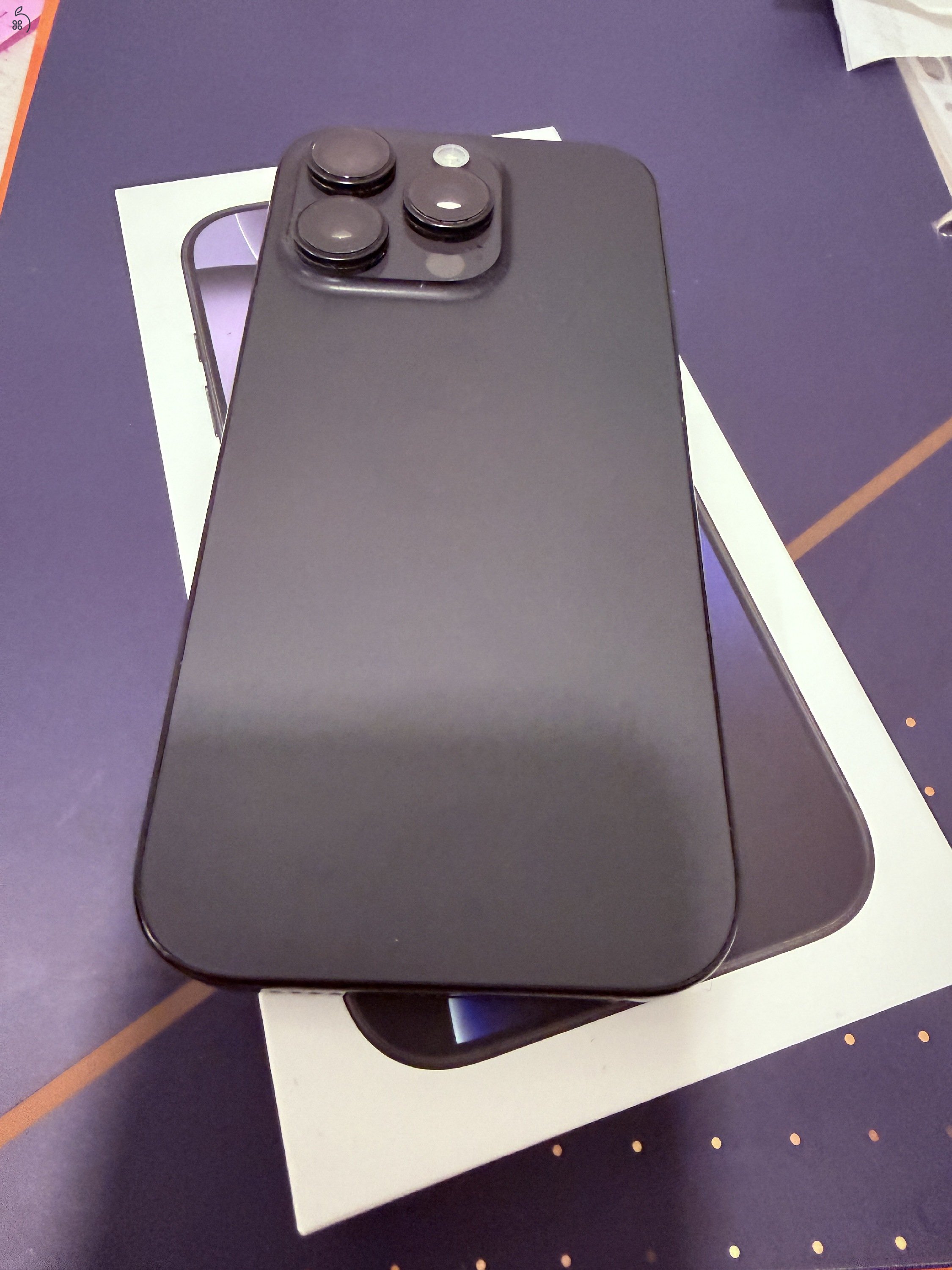 Iphone 16 Pro Black, 128 Gb, Makulátlan, 97% akku