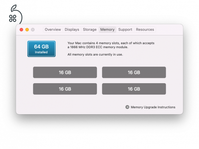 Eladó MacPro 6.1 3.5Ghz 6-core Intel Xeon 256SSD/64GB
