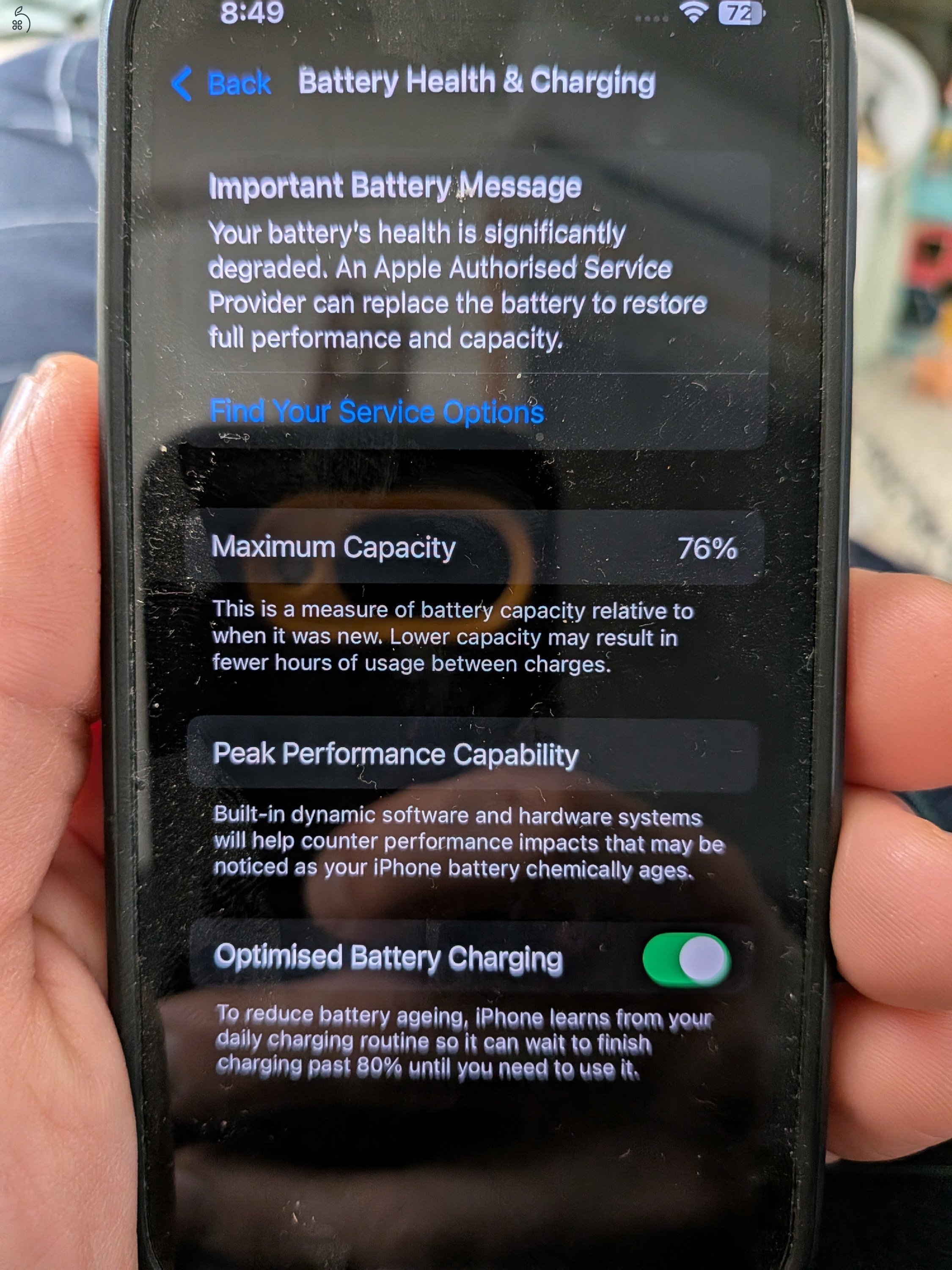 Iphone 13 mini 128Gb zöld