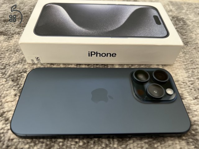 iPhone 15 pro 128 GB Blue Titanium
