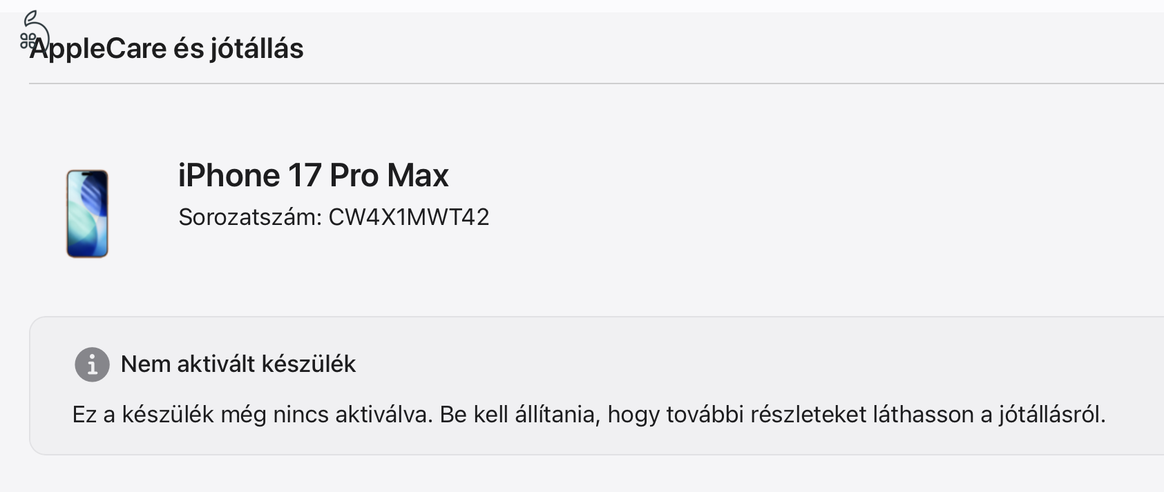 iPhone 17 Pro Max 256GB