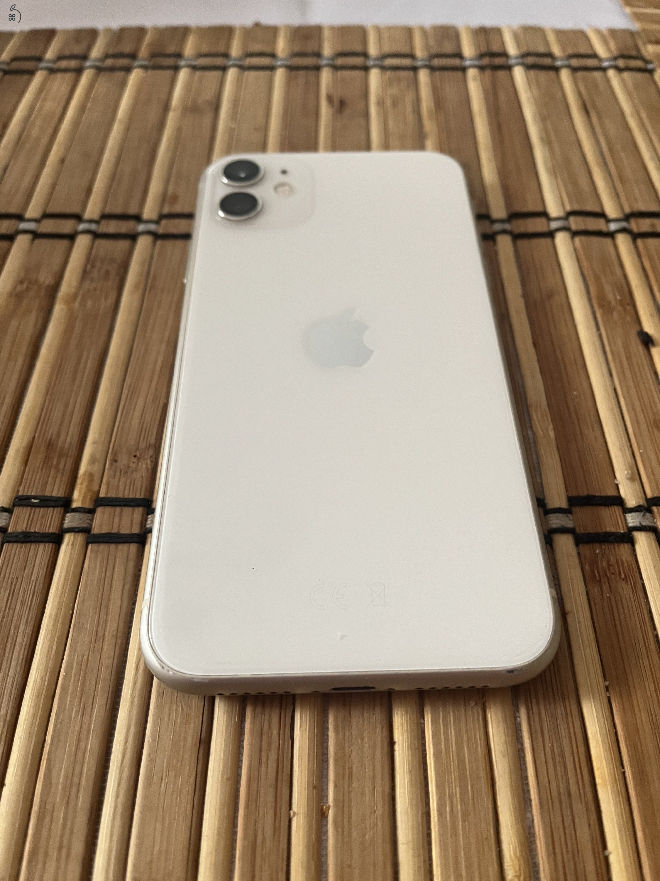 Phone 11 – 128GB – Fehér- 100% akkumulátor