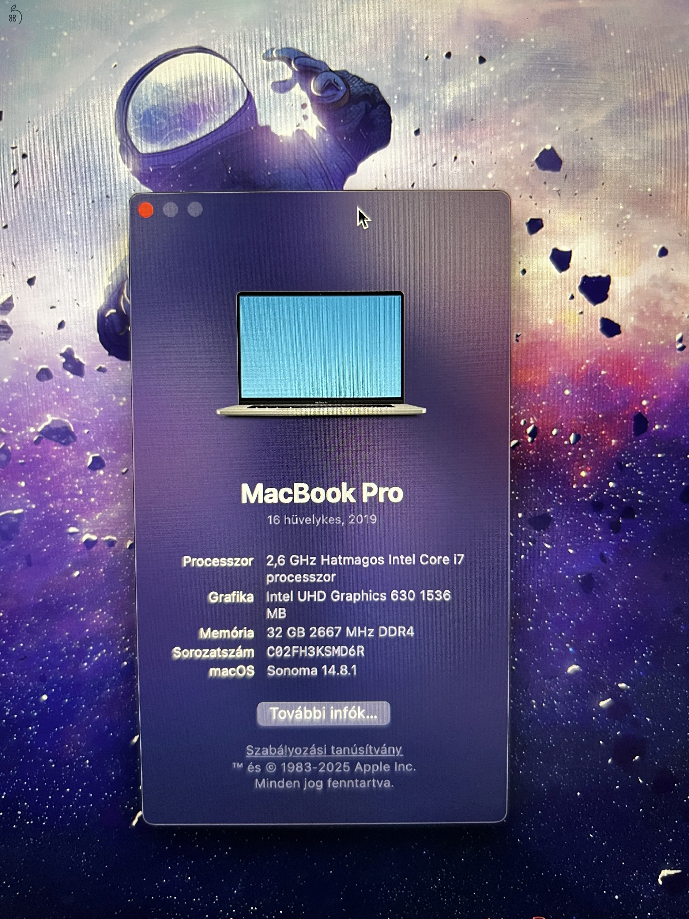 MacBook Pro 16” (2019)