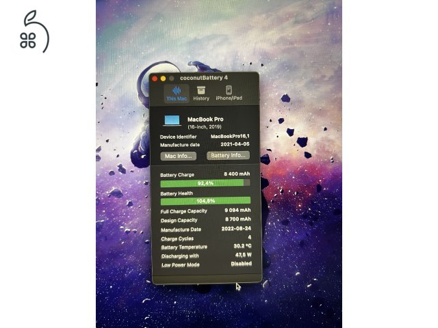 MacBook Pro 16” (2019)