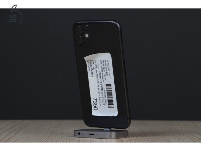 Apple iPhone 11 64GB Black B US-7350