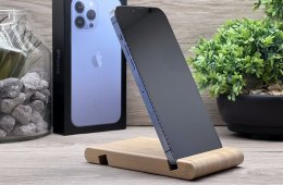 Hibátlan iPhone 13 Pro Max Sierra Blue 128GB 2 ÉV Garanciával Számlával 91 % Akku