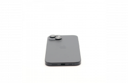 1 év garanciával! Felújított iPhone 15 128 GB Black Titanium