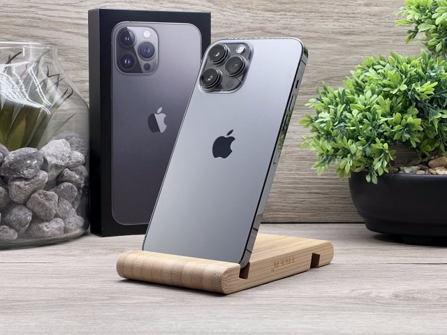 iPhone 13 Pro Max Graphite 128GB 2 ÉV Garanciával Számlával 91% Akku