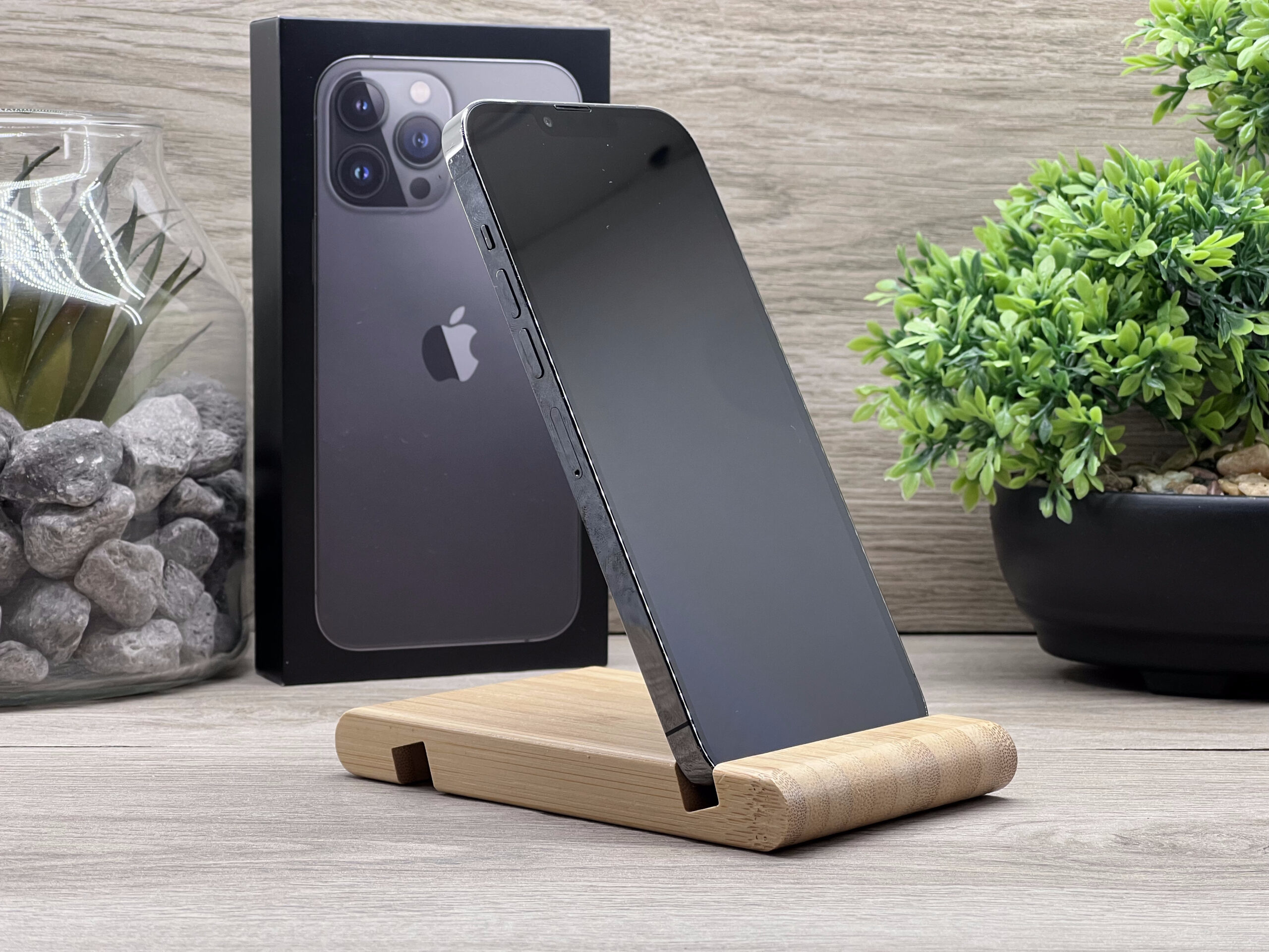 iPhone 13 Pro Max Graphite 128GB 2 ÉV Garanciával Számlával 91% Akku