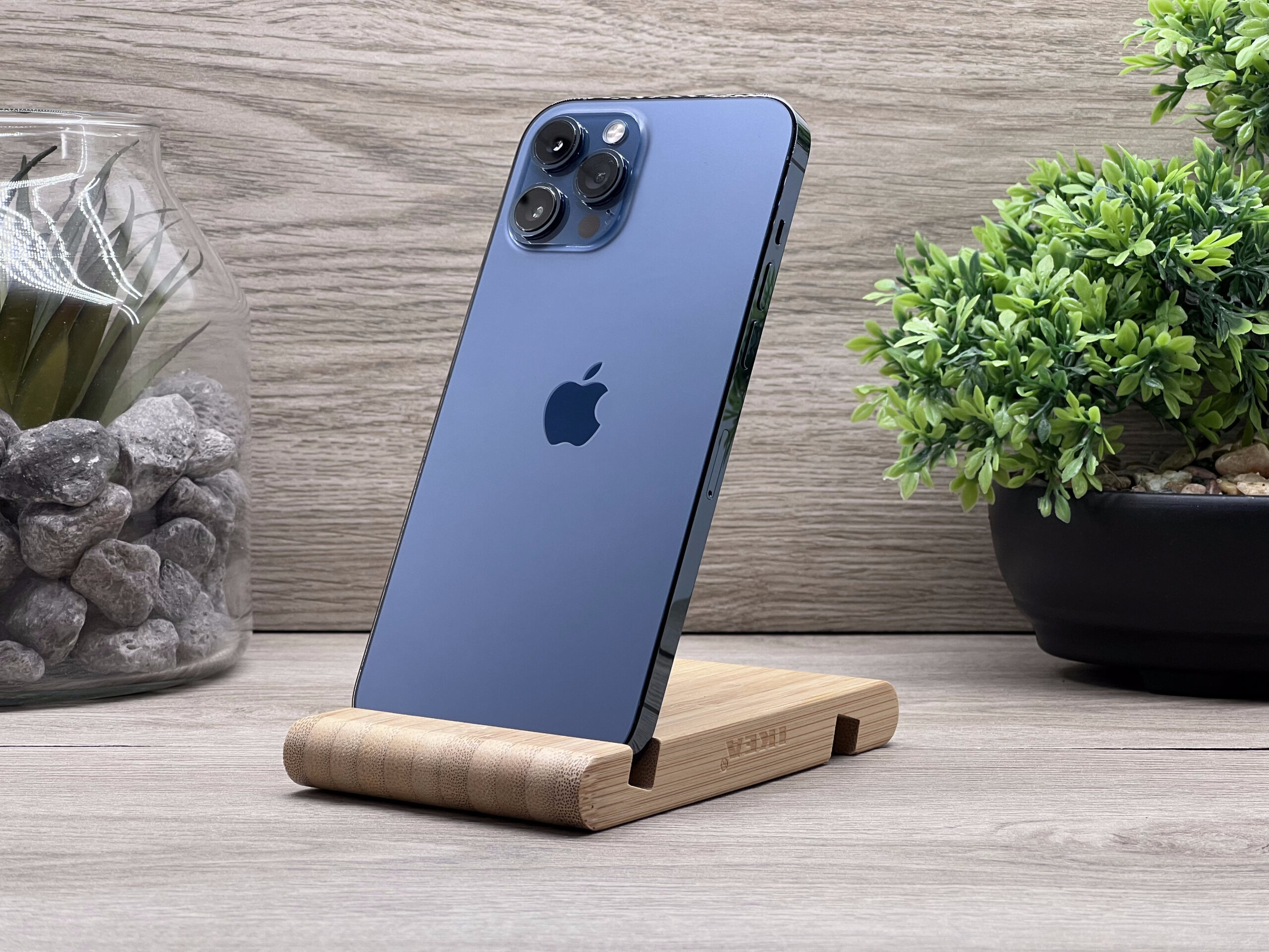 Hibátlan iPhone 12 Pro Max Pacific Blue 128GB 2 ÉV Garanciával Számlával 90% Akku