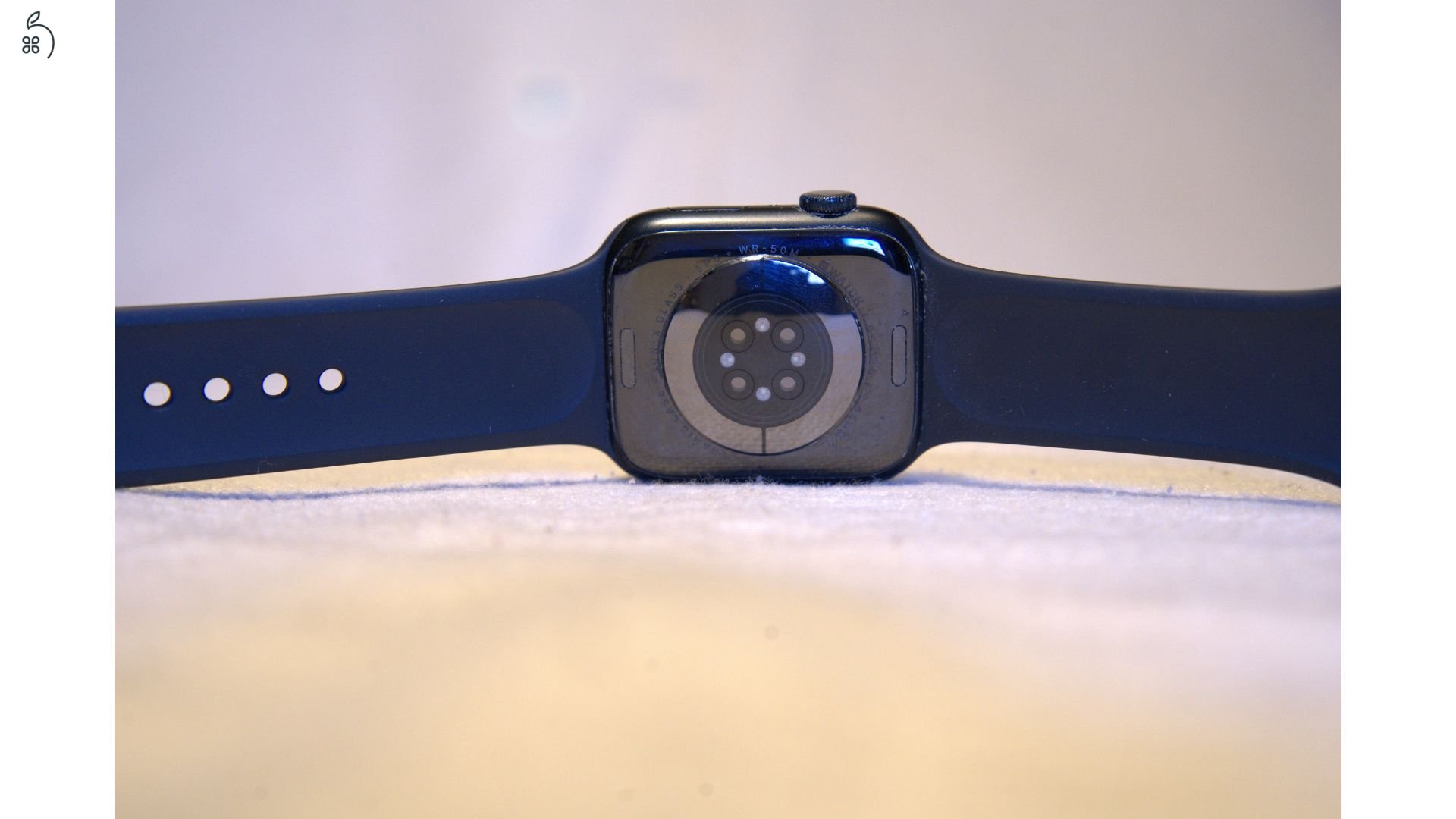 Apple Watch Series 7 45mm GPS Alu fekete