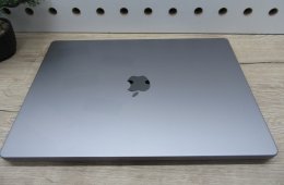Apple MacBook Pro 16” (2021, M1 Max) – Liquid Retina XDR + ProMotion 120 Hz, brutál erő – 64 GB RAM – 500 GB SSD – Használt, szép állapot – 333 ciklus / 87% akku – 3 hónap garancia