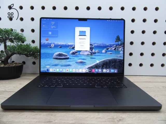 Apple MacBook Pro 16” (2023, M3 Pro) – Liquid Retina XDR + ProMotion 120 Hz, akár 22 óra – 36 GB RAM – 500 GB SSD – Használt, szép állapot – 64 ciklus / 100% akku – 3 hónap garancia