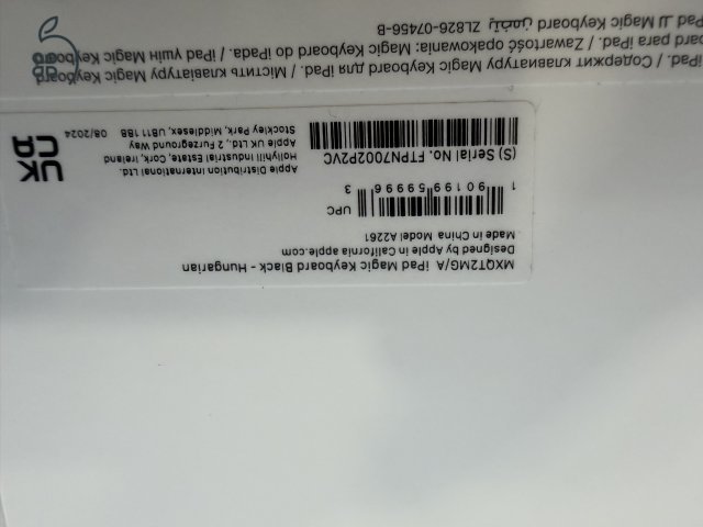 iPad Magic Keyboard A2261/iPad Air 10.9