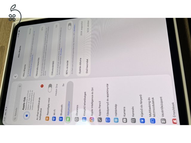 Ipad Pro M4 256GB fekete