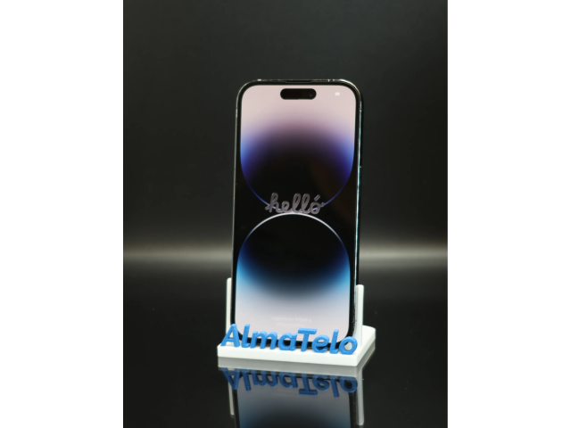 Apple iPhone 14 Pro 128 GB Space Black 100% akku - 12 HÓ GARANCIA