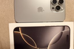 iPhone 16 Pro natur titan