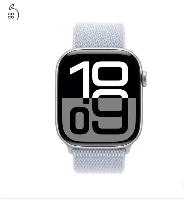 Bontatlan, új Apple Watch  GPS, Series 10, 46 mm, Silver Space Gray, eladó!