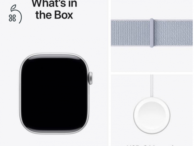 Bontatlan, új Apple Watch  GPS, Series 10, 46 mm, Silver Space Gray, eladó!